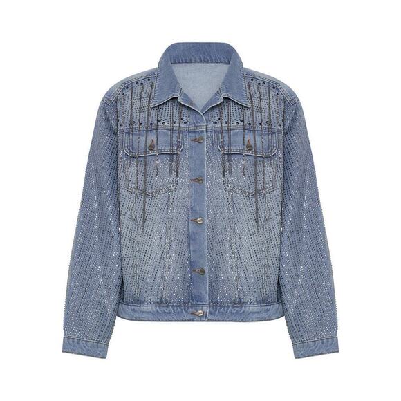 NWT One Teaspoon Desert Jewel Trucker Jacket Size XXL - Picture 1 of 11